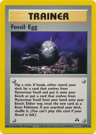 Fossil Egg (72/75) [Neo Discovery Unlimited] - The Mythic Store | 24h Order Processing