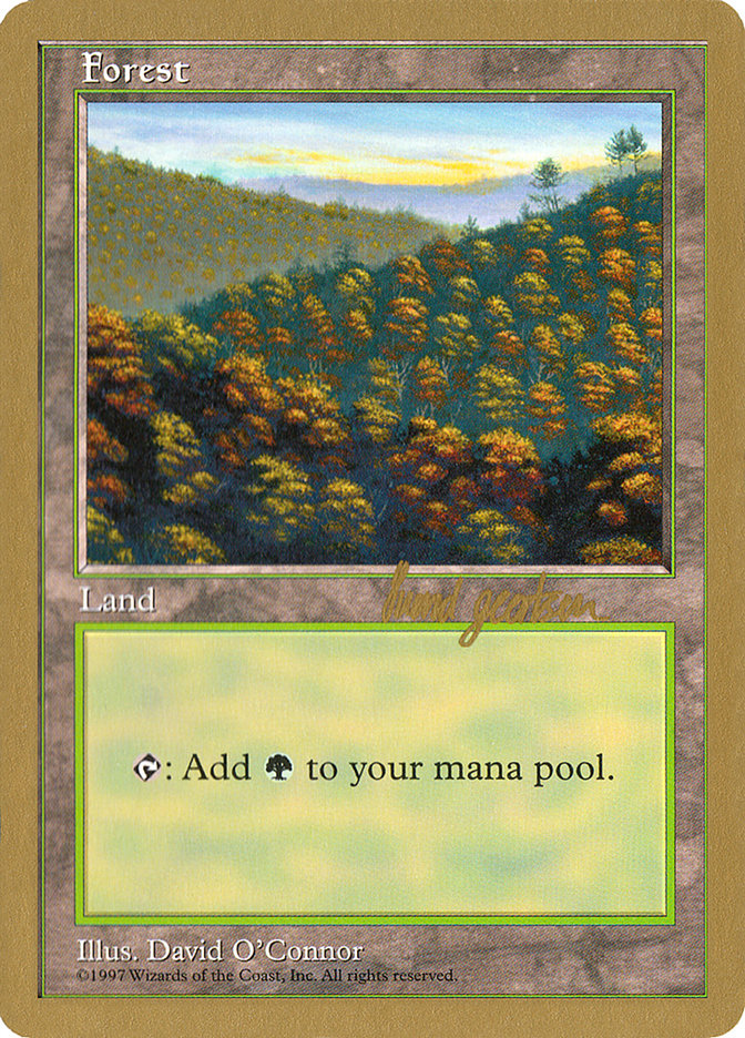 Forest (sg448) (Svend Geertsen) [World Championship Decks 1997] - The Mythic Store | 24h Order Processing