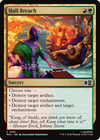 Hull Breach [Marvel Super Heroes Commander] - The Mythic Store | 24h Order Processing