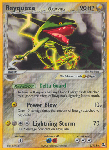 Rayquaza (13/113) (Delta Species) [EX: Delta Species] - The Mythic Store | 24h Order Processing