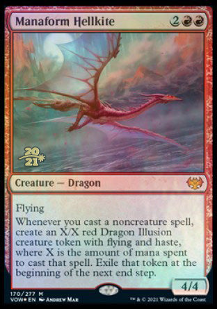 Manaform Hellkite [Innistrad: Crimson Vow Prerelease Promos] - The Mythic Store | 24h Order Processing