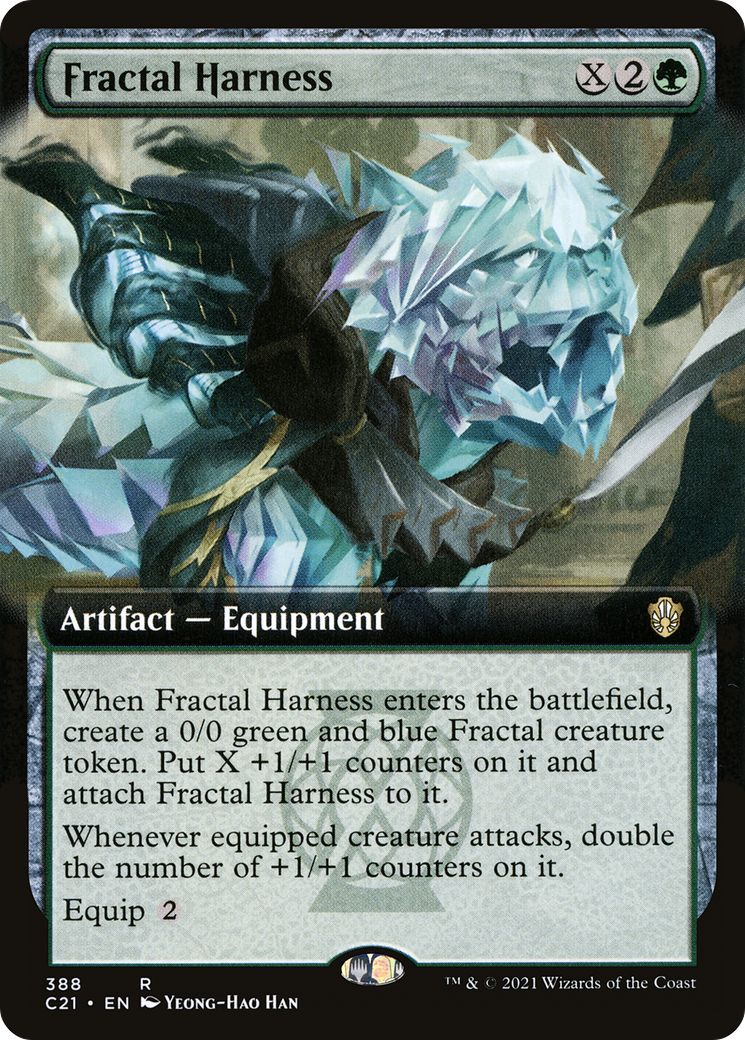 Fractal Harness (Extended Art) [Commander 2021] - The Mythic Store | 24h Order Processing