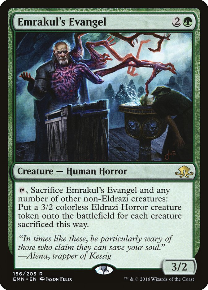 Emrakul's Evangel [Eldritch Moon] - The Mythic Store | 24h Order Processing