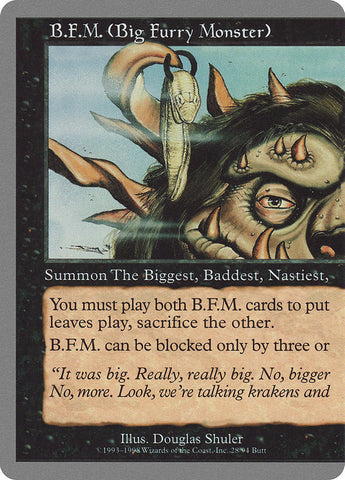 B.F.M. (Big Furry Monster) (28/94) [Unglued] - The Mythic Store | 24h Order Processing