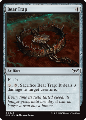 Bear Trap [Duskmourn: House of Horror] - The Mythic Store | 24h Order Processing