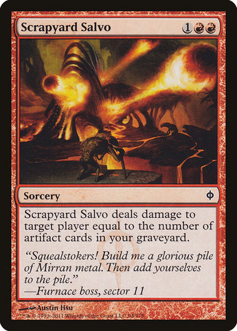 Scrapyard Salvo [New Phyrexia] - The Mythic Store | 24h Order Processing