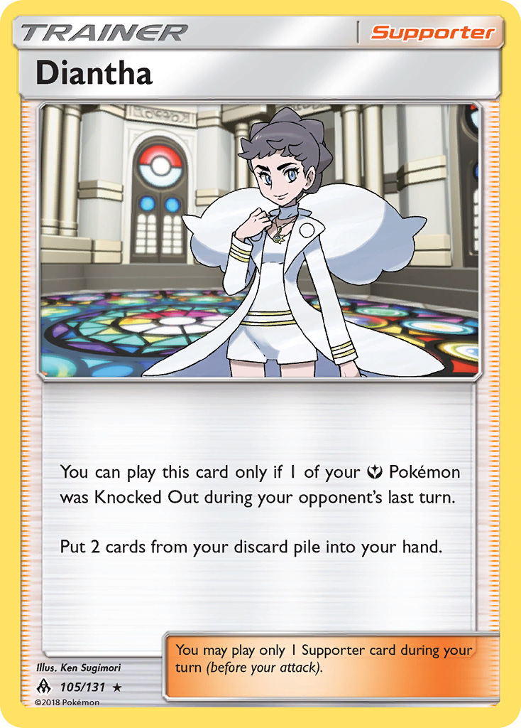 Diantha (105/131) [Sun & Moon: Forbidden Light] - The Mythic Store | 24h Order Processing