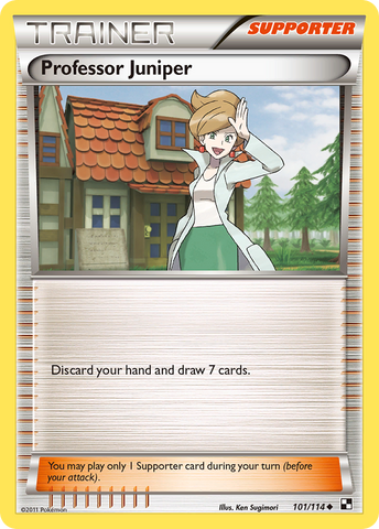 Professor Juniper (101/114) [Black & White: Base Set] - The Mythic Store | 24h Order Processing