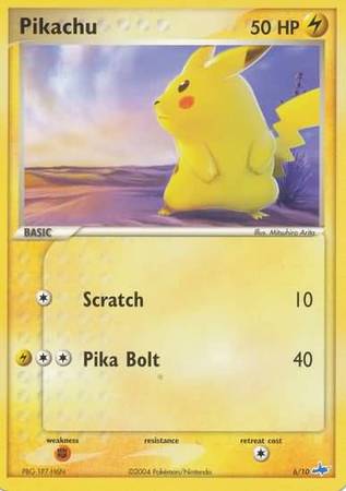 Pikachu (6/10) [EX: Trainer Kit - Latios] - The Mythic Store | 24h Order Processing