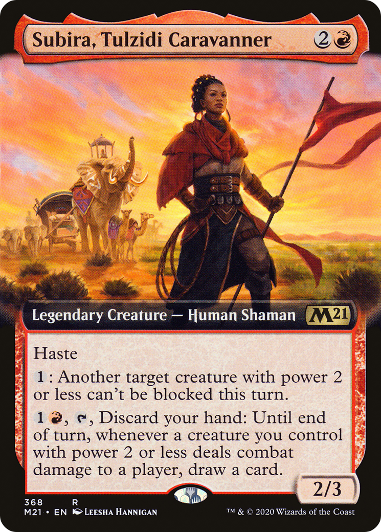 Subira, Tulzidi Caravanner (Extended Art) [Core Set 2021] - The Mythic Store | 24h Order Processing