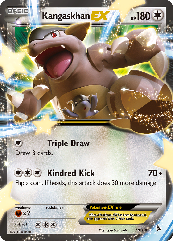 Kangaskhan EX (78/106) [XY: Flashfire] - The Mythic Store | 24h Order Processing