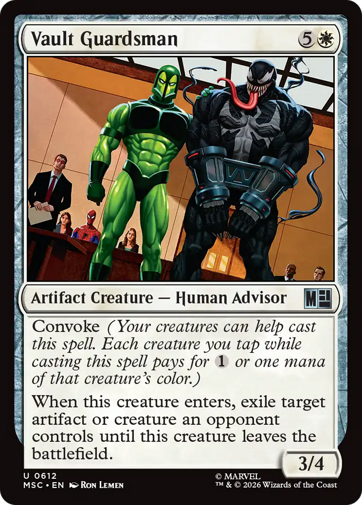 Vault Guardsman [Marvel Super Heroes Commander] - The Mythic Store | 24h Order Processing