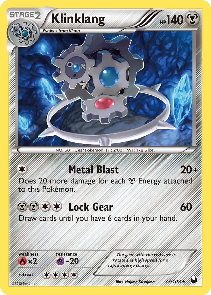 Klinklang (77/108) [Black & White: Dark Explorers] - The Mythic Store | 24h Order Processing