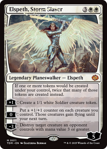 Elspeth, Storm Slayer [Tarkir: Dragonstorm] - The Mythic Store | 24h Order Processing