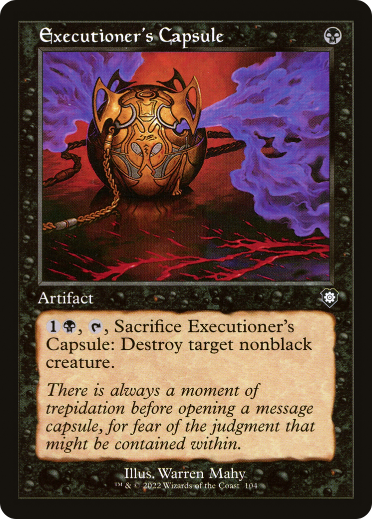 Executioner's Capsule (Retro) [The Brothers' War Commander] - The Mythic Store | 24h Order Processing