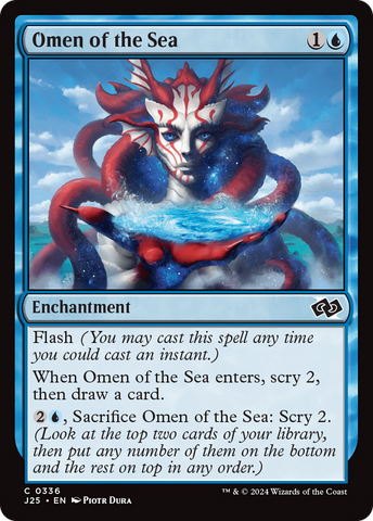 Omen of the Sea [Foundations Jumpstart] - The Mythic Store | 24h Order Processing