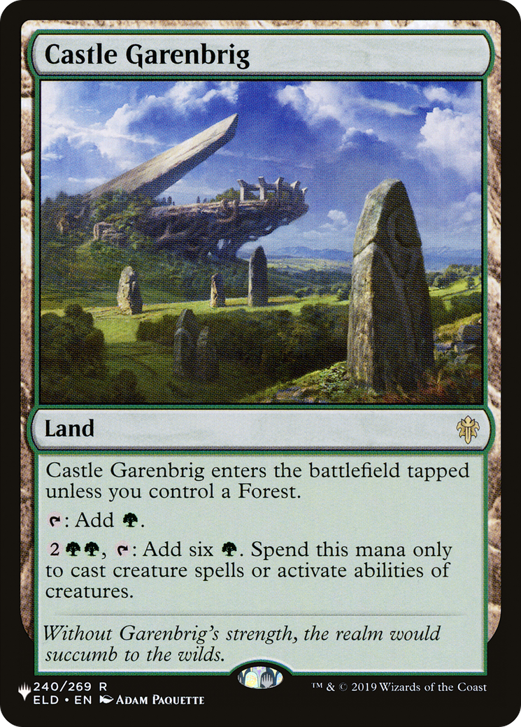 Castle Garenbrig [The List] - The Mythic Store | 24h Order Processing