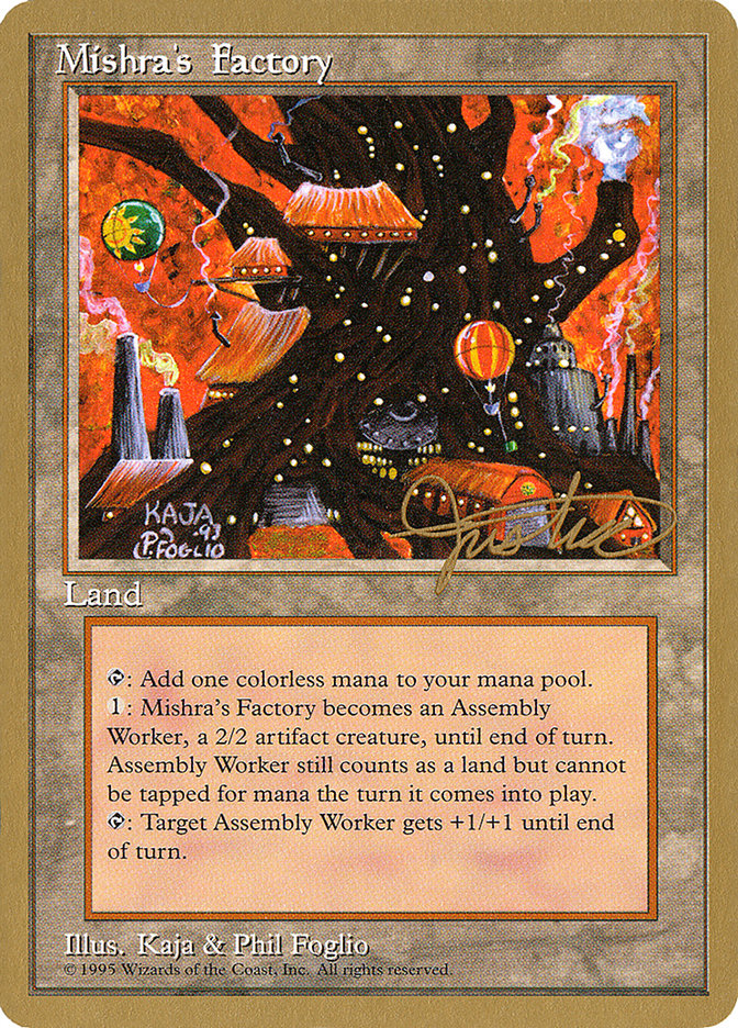 Mishra's Factory (Mark Justice) [Pro Tour Collector Set] - The Mythic Store | 24h Order Processing