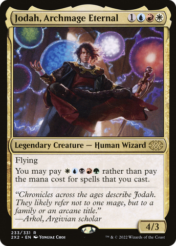 Jodah, Archmage Eternal [Double Masters 2022] - The Mythic Store | 24h Order Processing