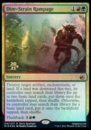 Dire-Strain Rampage [Innistrad: Midnight Hunt Prerelease Promos] - The Mythic Store | 24h Order Processing