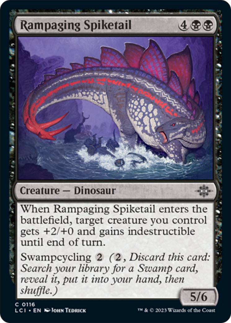 Rampaging Spiketail [The Lost Caverns of Ixalan] - The Mythic Store | 24h Order Processing