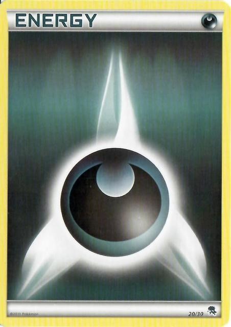 Darkness Energy (20/30) [Black & White: Trainer Kit - Zoroark] - The Mythic Store | 24h Order Processing