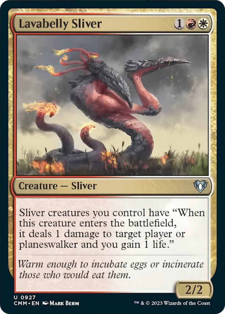 Lavabelly Sliver [Commander Masters] - The Mythic Store | 24h Order Processing