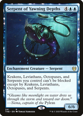 Serpent of Yawning Depths [Theros Beyond Death] - The Mythic Store | 24h Order Processing