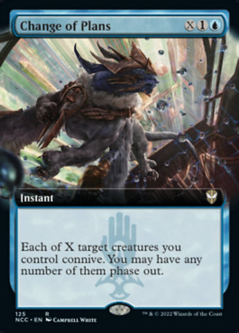 Change of Plans (Extended Art) [Streets of New Capenna Commander] - The Mythic Store | 24h Order Processing