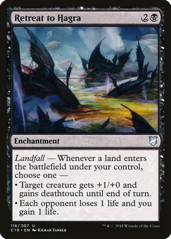 Retreat to Hagra [Commander 2018] - The Mythic Store | 24h Order Processing