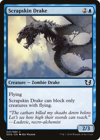 Scrapskin Drake [Duel Decks: Blessed vs. Cursed] - The Mythic Store | 24h Order Processing