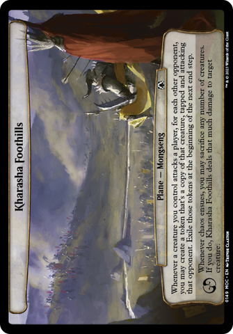 Kharasha Foothills [March of the Machine Commander] - The Mythic Store | 24h Order Processing