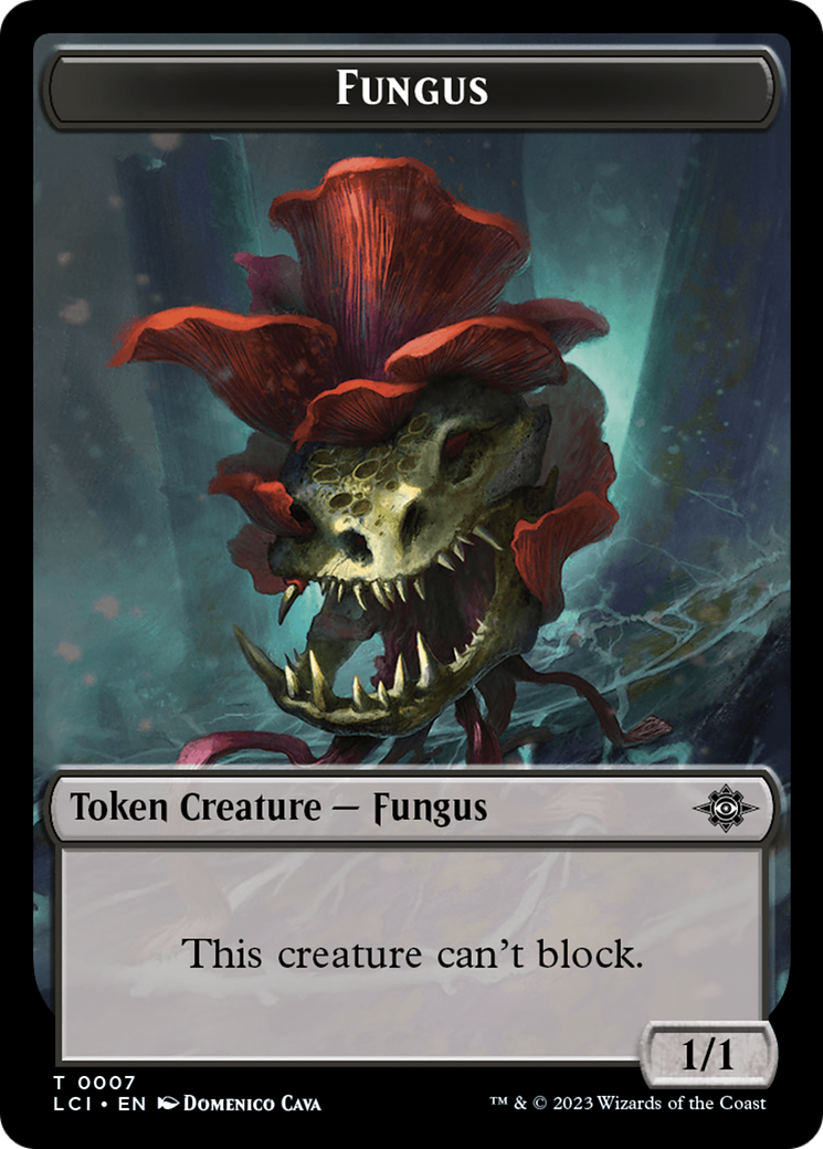 Treasure (0018) // Fungus Double-Sided Token [The Lost Caverns of Ixalan Tokens] - The Mythic Store | 24h Order Processing