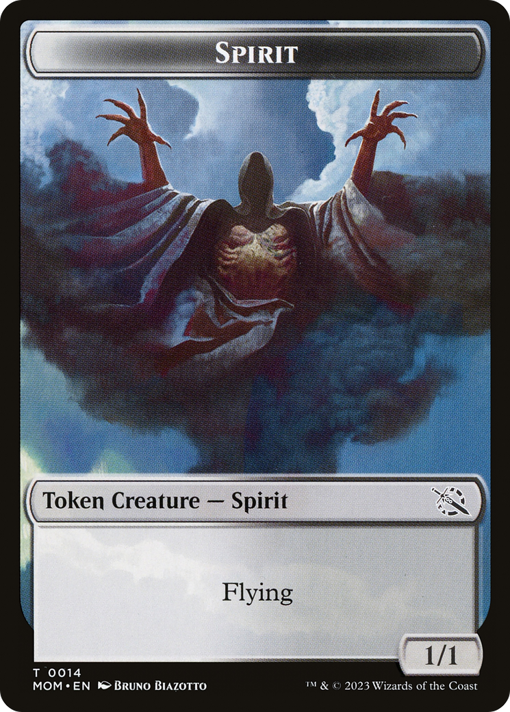 Thopter // Spirit (14) Double-Sided Token [March of the Machine Tokens] - The Mythic Store | 24h Order Processing