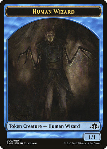 Human Wizard Token [Eldritch Moon Tokens] - The Mythic Store | 24h Order Processing