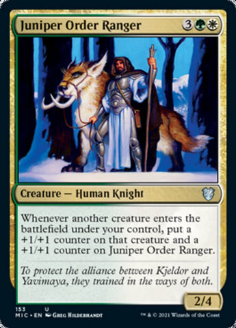 Juniper Order Ranger [Innistrad: Midnight Hunt Commander] - The Mythic Store | 24h Order Processing