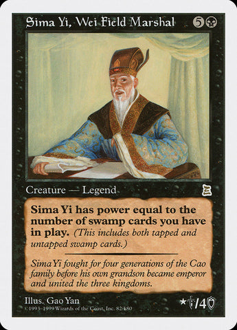 Sima Yi, Wei Field Marshal [Portal Three Kingdoms] - The Mythic Store | 24h Order Processing