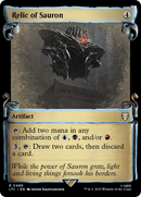 Relic of Sauron [The Lord of the Rings: Tales of Middle-Earth Commander Showcase Scrolls] - The Mythic Store | 24h Order Processing