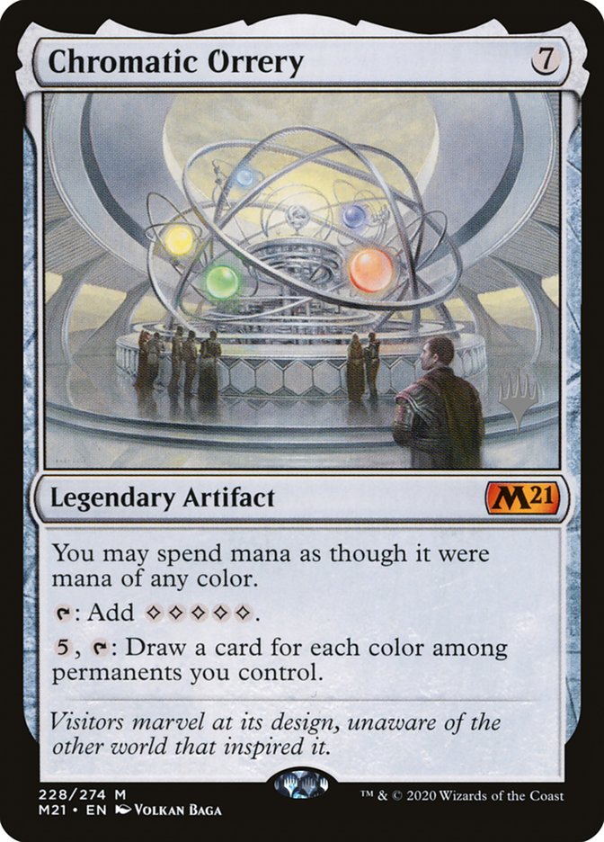 Chromatic Orrery (Promo Pack) [Core Set 2021 Promos] - The Mythic Store | 24h Order Processing