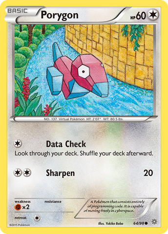 Porygon (64/98) [XY: Ancient Origins] - The Mythic Store | 24h Order Processing