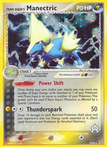 Team Aqua's Manectric (4/95) [EX: Team Magma vs Team Aqua] - The Mythic Store | 24h Order Processing
