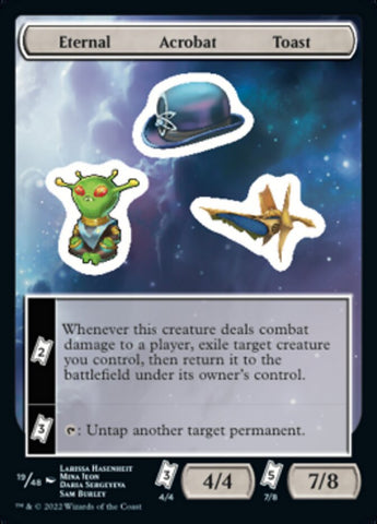 Eternal Acrobat Toast [Unfinity Stickers] - The Mythic Store | 24h Order Processing