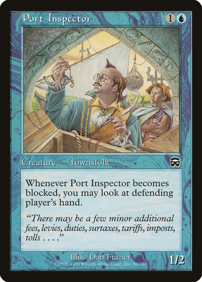 Port Inspector [Mercadian Masques] - The Mythic Store | 24h Order Processing