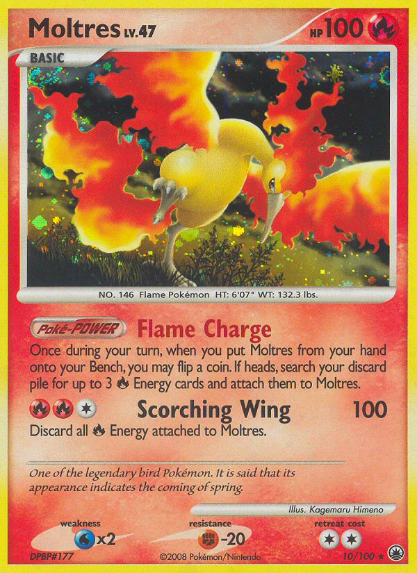 Moltres (10/100) [Diamond & Pearl: Majestic Dawn] - The Mythic Store | 24h Order Processing