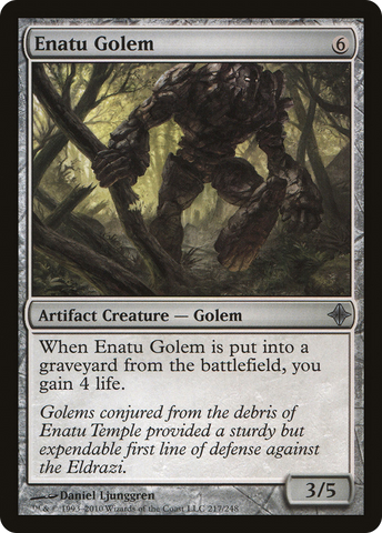 Enatu Golem [Rise of the Eldrazi] - The Mythic Store | 24h Order Processing