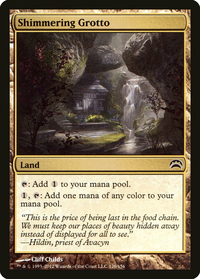 Shimmering Grotto [Planechase 2012] - The Mythic Store | 24h Order Processing