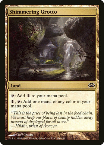 Shimmering Grotto [Planechase 2012] - The Mythic Store | 24h Order Processing