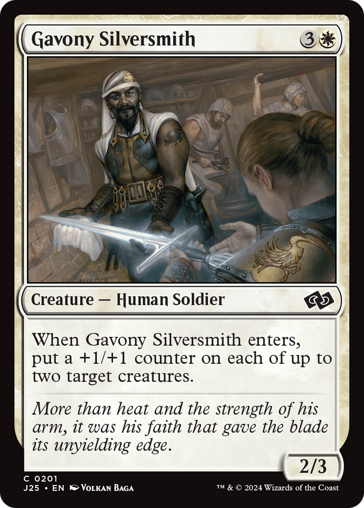 Gavony Silversmith [Foundations Jumpstart] - The Mythic Store | 24h Order Processing