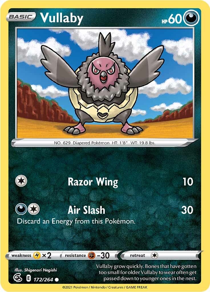 Vullaby (172/264) [Sword & Shield: Fusion Strike] - The Mythic Store | 24h Order Processing