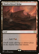 Shadowblood Ridge [Dungeons & Dragons: Adventures in the Forgotten Realms Commander] - The Mythic Store | 24h Order Processing